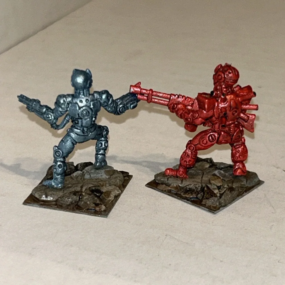 Warhammer‎ 40k Rifts Cyborg Robot Soldiers Rock Em Sock Em